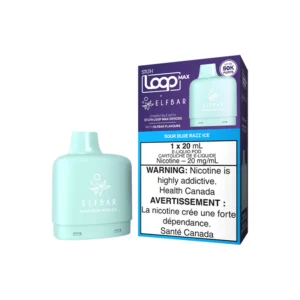 Stlth Loop + Elf Bar 50k Sour Blue Razz Ice Pod