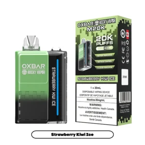 Oxbar Rocky Vapor 20k Strawberry Kiwi Ice Dis