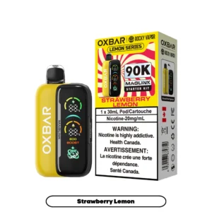Oxbar Maglink Starter Kit 90k Strawberry Lemon Pod