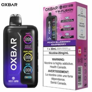 Oxbar Tri Fusion 45k Peach Blueberry Raspberry Dispo