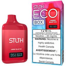 Stlth Eco Box 10ml Cherry Blast Ice Dispo