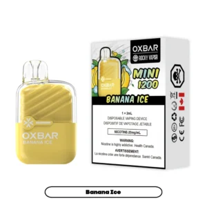 Oxbar Mini 1200 Banana Ice Dispo