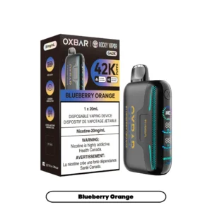 Oxbar Rocky Vapor 42k Blueberry Orange Dispo