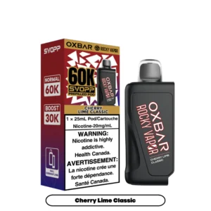 Oxbar 60k Cherry Lime Classic Pod