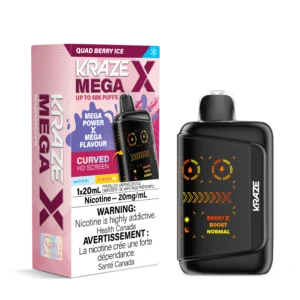 Kraze X Mega 48k Quad Berry Ice Dispo