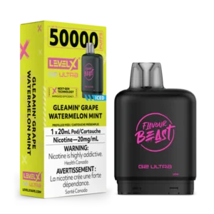 Level X 50k Gleamin Grape Watermelon Mint Pod