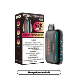 Oxbar Rocky Vapor 42k Mango Passionfruit Dis-AB