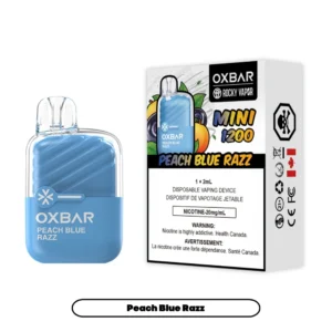 Oxbar Mini 1200 Peach Blueberry Raspberry Dispo