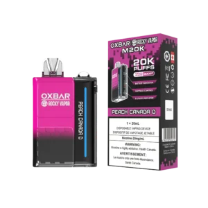 Oxbar Rocky Vapor 20k Peach C.D Dis