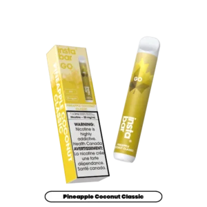 Insta Bar Go 2ml Pineapple Coconut Classic Dis
