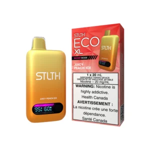 Stlth Eco XL Juicy Peach Ice Dis