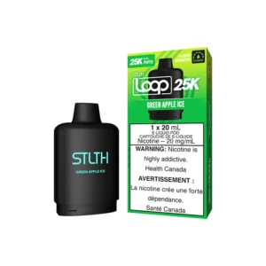 Stlth Loop 25k Green Apple Ice Pod
