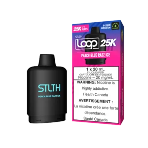 Stlth Loop 25k Peach Blue Razz Ice Pod (AB)