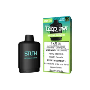 Stlth Loop 25k Watermelon Lime Ice Pod
