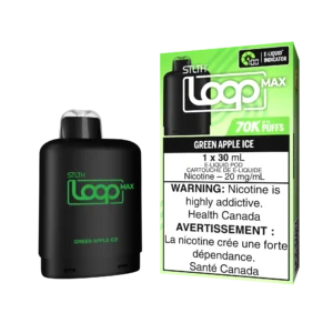 Stlth Loop 70k Green Apple Ice Pod