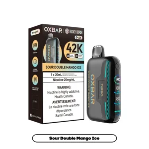 Oxbar Rocky Vapor 42k Sour Double Mango Ice Dispo