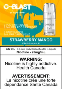 G-Blast 2ml Strawberry Mango Pods