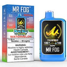Mr Fog Nova 36k Blue Raspberry Watermelon Dis