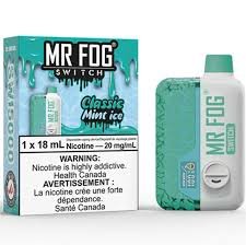 Mr Fog Switch 15k 0mg Classic Mint Ice Dis