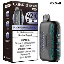 Oxbar Rocky Vapor 42k Blackberry Coconut Ice Dis-AB