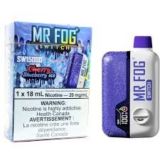 Mr Fog Switch 15k Cherry Blueberry Ice Dis