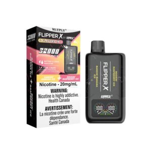 Flipper X 32k Bangin' Banana Ice + Rockin Raspberry Ice Dis