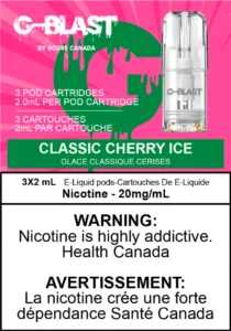 G-Blast 2ml Classic Cherry Ice Pods
