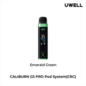 Caliburn G3 Pro Emerald Green Device