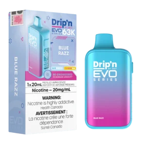 Drip'n Evo 63k Blue Razz Dis
