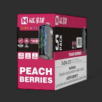 Fire 'N Ice Nic Bar Peach Berries Dis