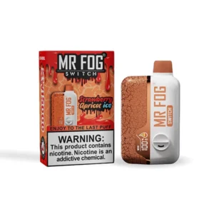 Mr Fog Switch 15k 0mg Strawberry Apricot Ice Dispo