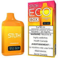 Stlth Eco Box 10ml Strawnana Ice Dispo