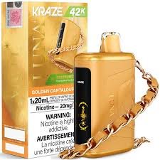 Kraze Luna 42k Golden Cantaloupe Ice Dispo