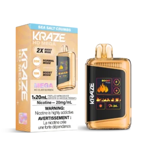Kraze HD Mega 20k Sea Salt Crumbs Dis (AB)