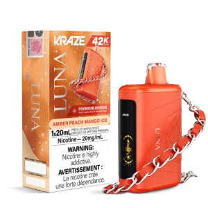 Kraze Luna 42k Amber Peach Mango Ice Dipso