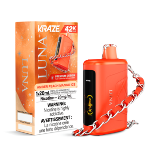 Kraze Luna 42k Amber Peach Mango Ice Dispo