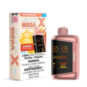 Kraze X Mega 48k Juicy Peach Ice Dispo