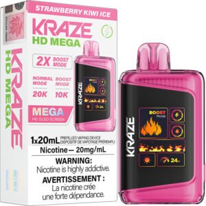 Kraze HD Mega 20k Strawberry Kiwi Ice Dis (AB)