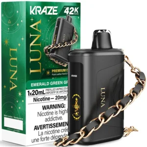 Kraze Luna 42k Emerald Green Grape Dispo