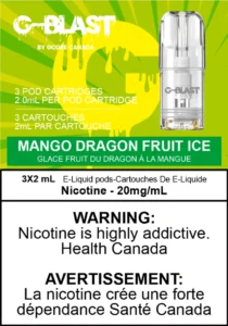 G-Blast 2ml Mango Dragonfruit Ice Pods