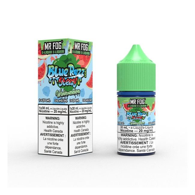Mr Fog 30ml 20mg Blue Razz Steezy  Watermelon Juice