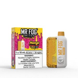 Mr Fog Switch 15k Mango Dragonfruit Lemon Ice Disp