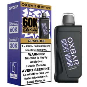 Oxbar 60k Grape Ice Pod