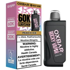 Oxbar 60k Peach Ice Pod