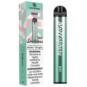 Puffsphere 6ml Mint Dispo