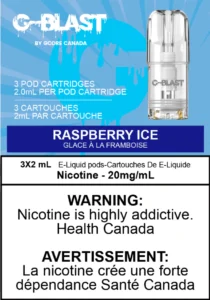 G-Blast 2ml Rasberry Ice Pods