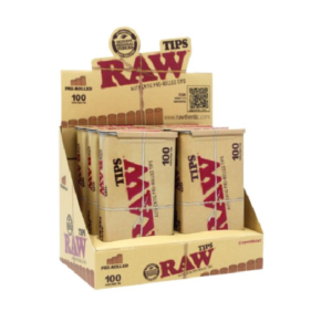 Raw Pre Rolled Tips 100pcs