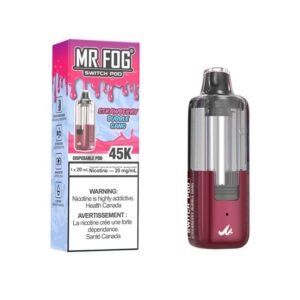 Mr Fog Switch 45k Strawberry Bubble Gang Pod