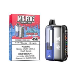 Mr Fog Switch 45k Kit Blue Razz Blow Pop Pod