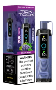 Tick Tock 20k Grape Mint Dis